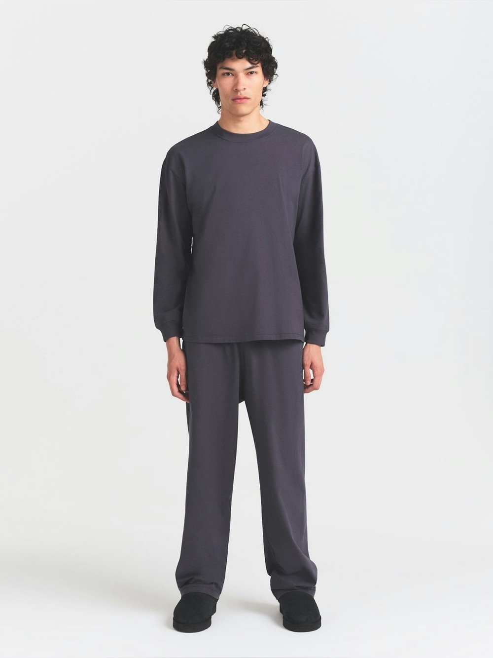 SKIMS Men’s Relaxed Long Sleeve Shirt Large